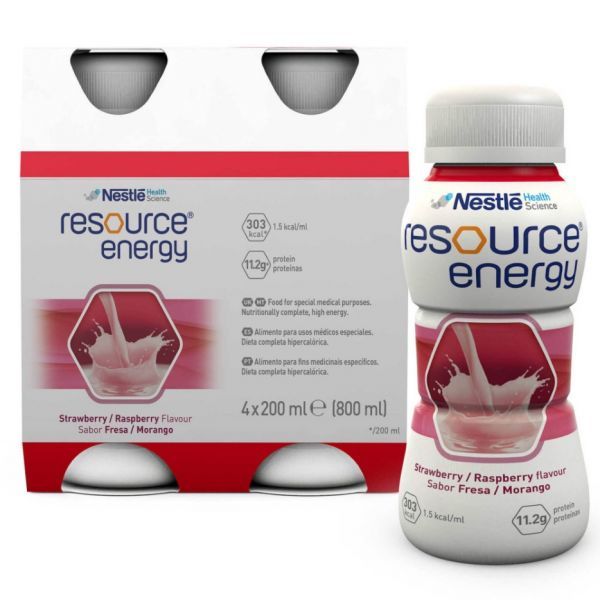 Nestlé Resource Protein Solução Oral Morango 4x200ml