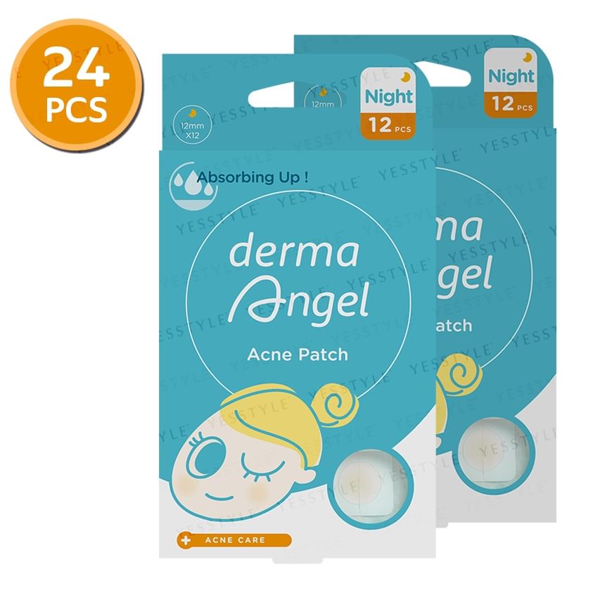 DermaAngel - Nachtpleister tegen acne, 24 stuks