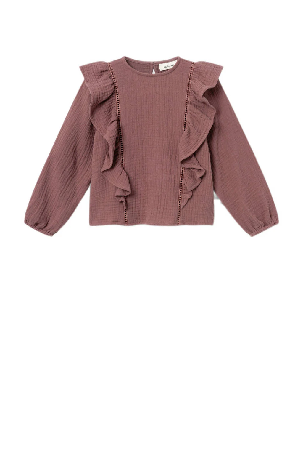 LIL' ATELIER longsleeve NMFOBINA oudroze