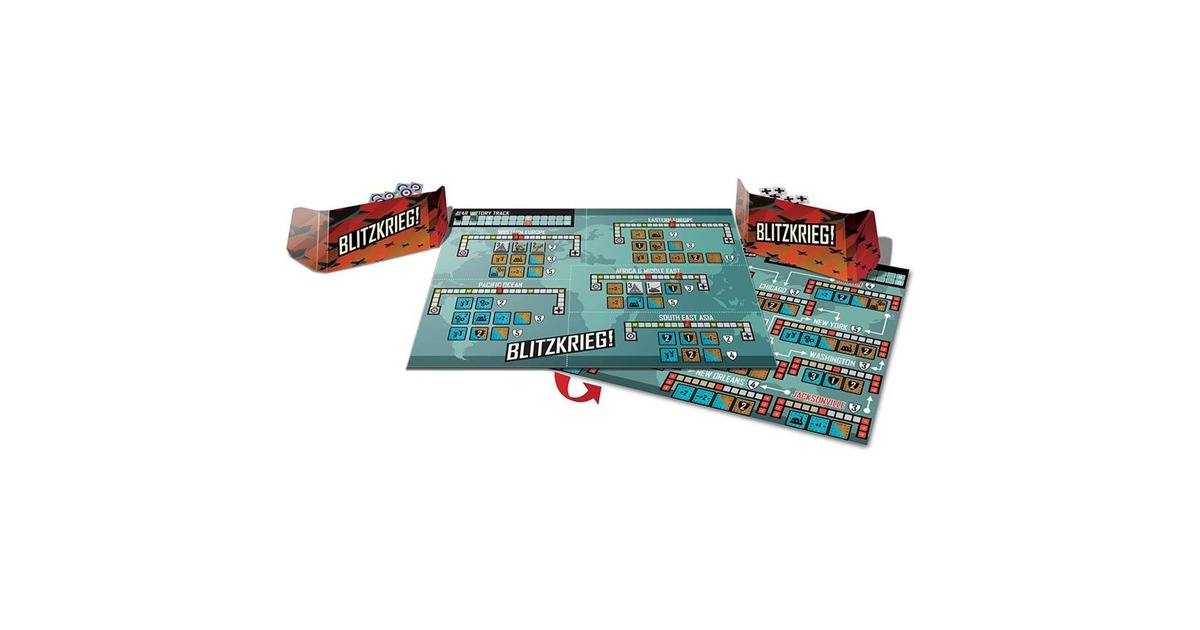 European Player NetworkBlitzkrieg! Bordspel  (Engels, 1 - 2 spelers, 20 - 45 minuten, Vanaf 14 jaar)