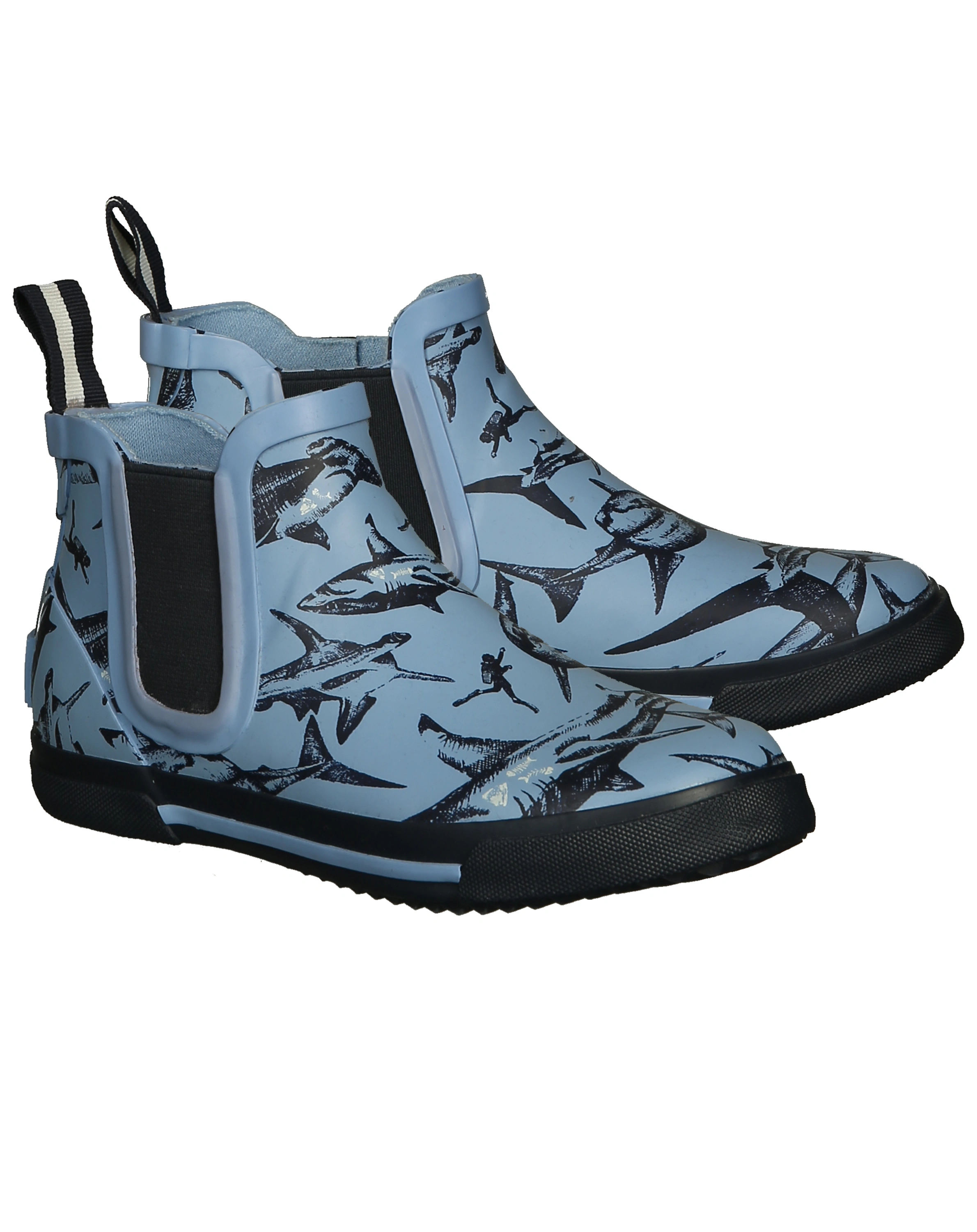 Gummistiefel JNR RAINWELL - SHARK in blue