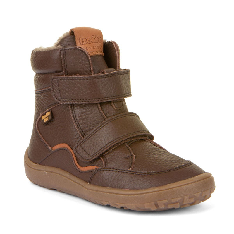 Froddo Froddo Barefoot Tex Winter Cuir Chocolat