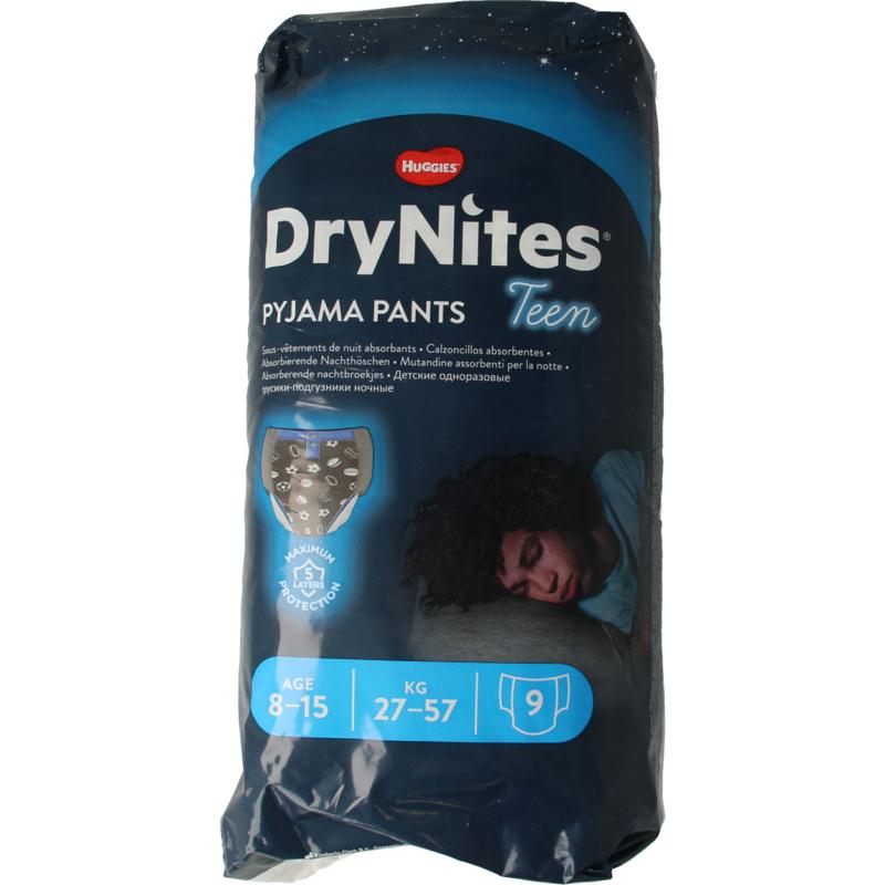 Huggies Drynites boy 8-15 jaar (9 stuks)