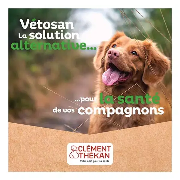 Clément Thékan Vétosan Espuma de Limpeza Sem Enxágue para Cães e Gatos 150 ml