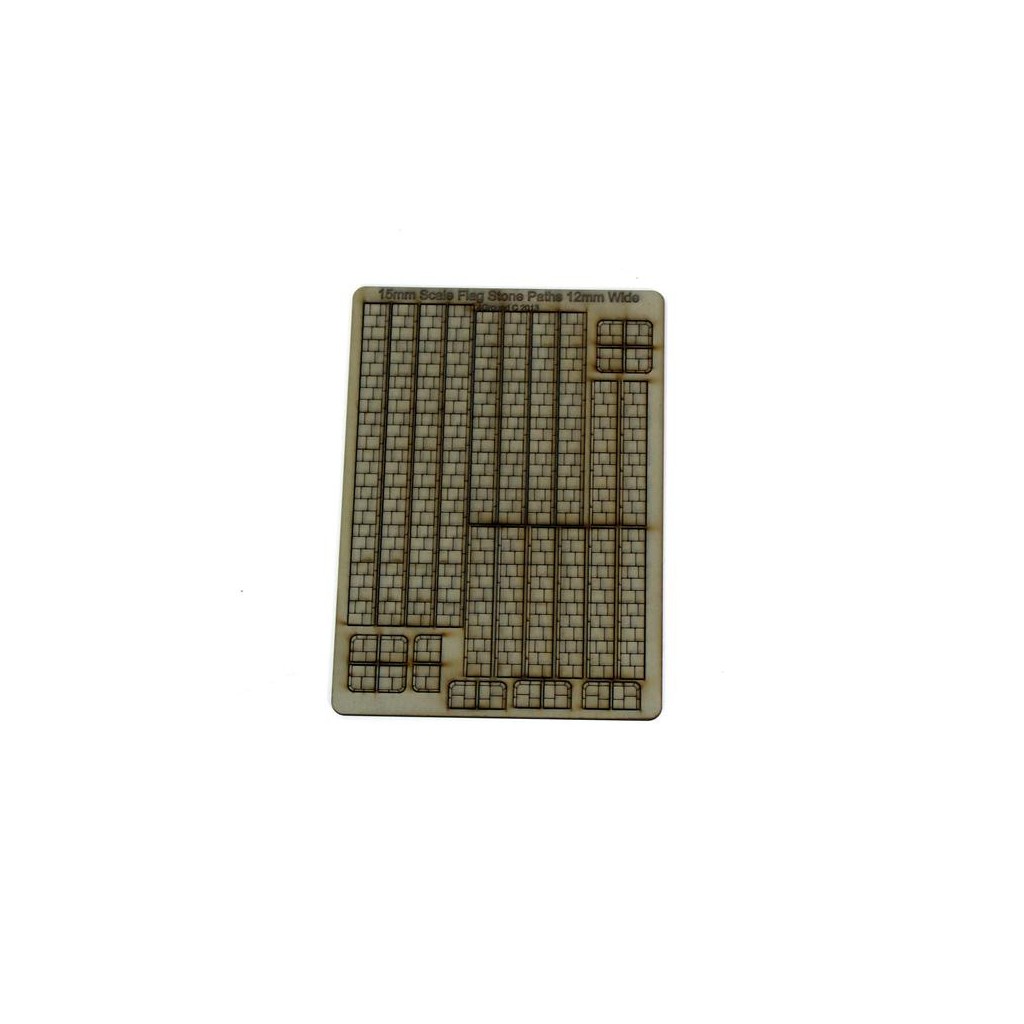 15mm Scale Paths 12mm Wide