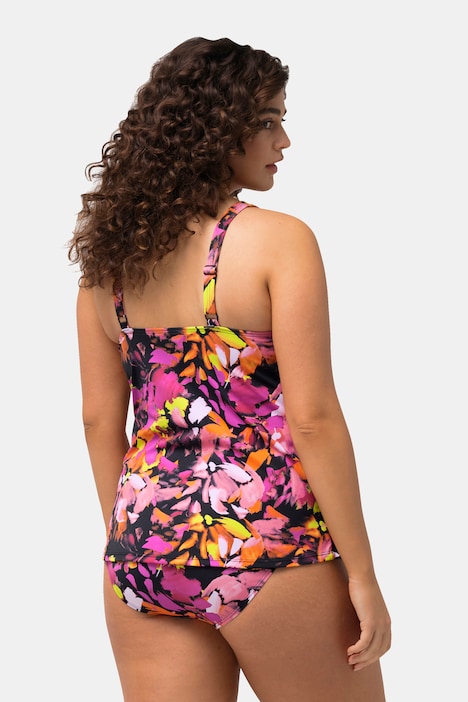 Tankini, Volants, Softcups, breite Träger