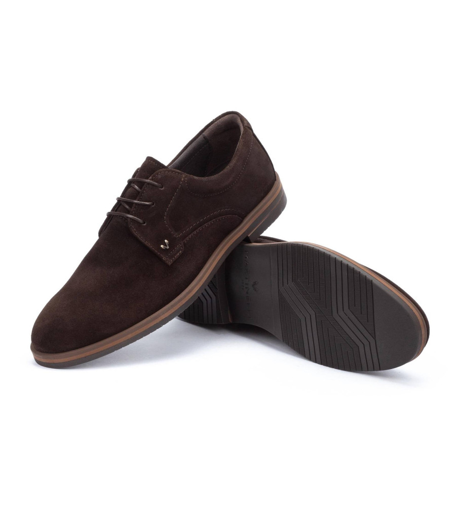 Sapatos Martinelli Douglas em couro marrom