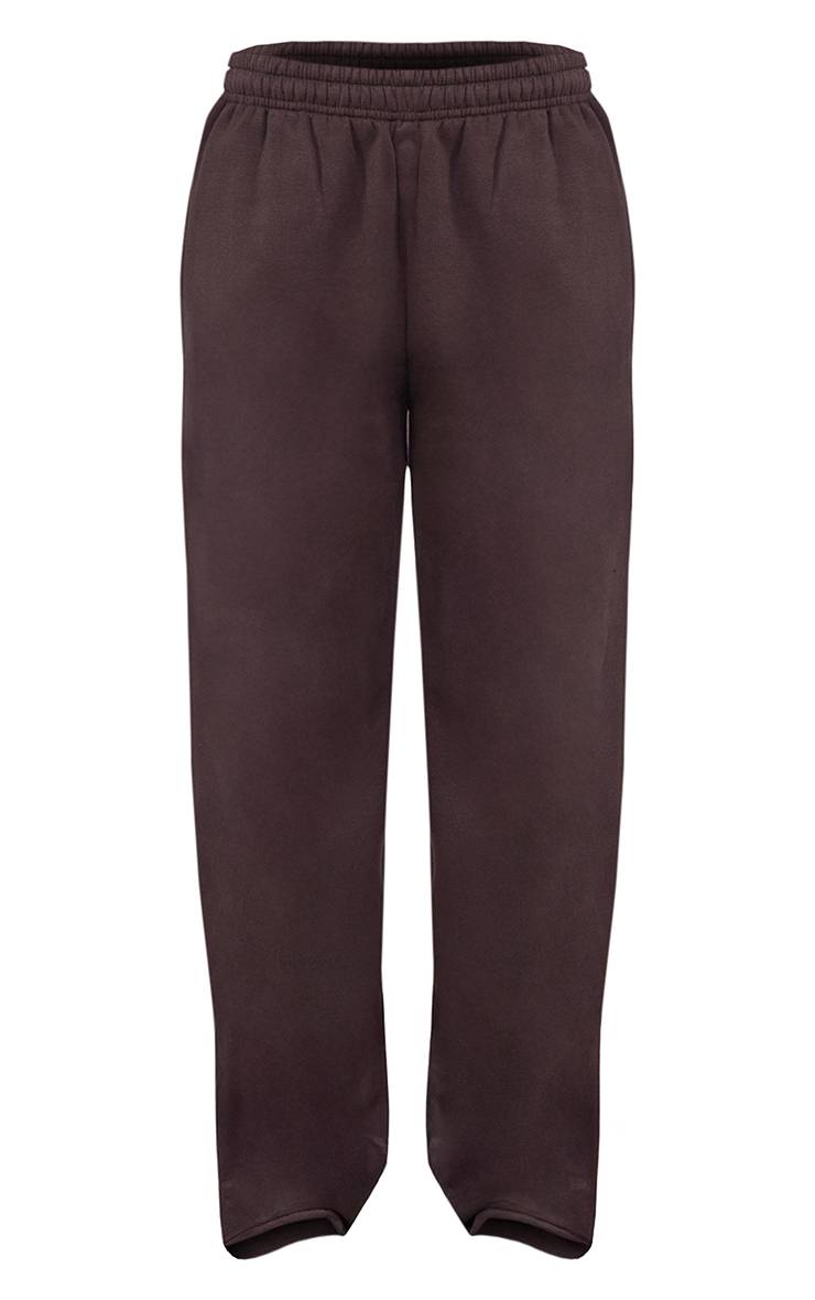 Espresso Pantalon De Jogging À Jambe Droite