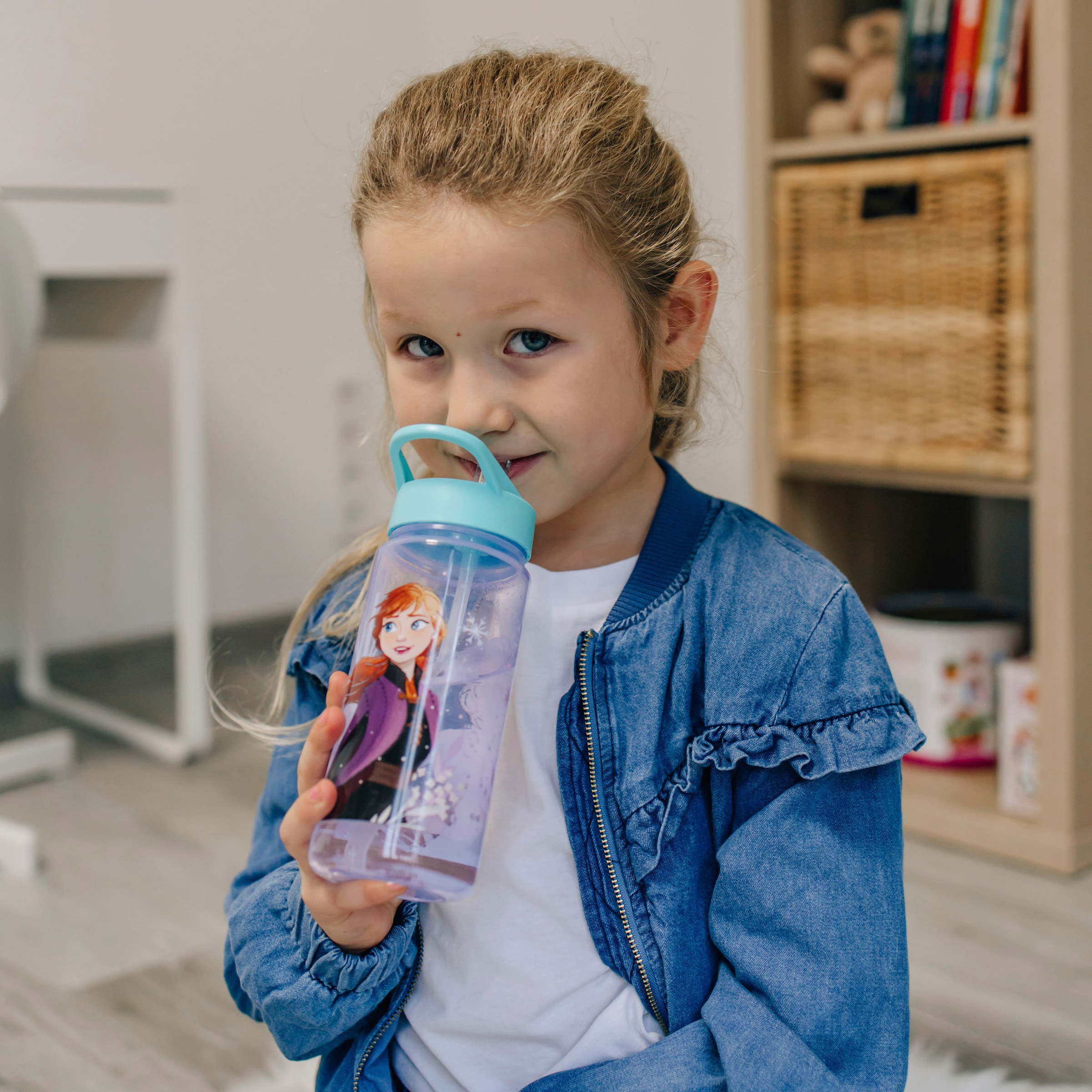 Scooli Lunchbox »Brotzeitdose & Trinkflasche, Frozen« Set, 2 tlg. mit Trinkflasche