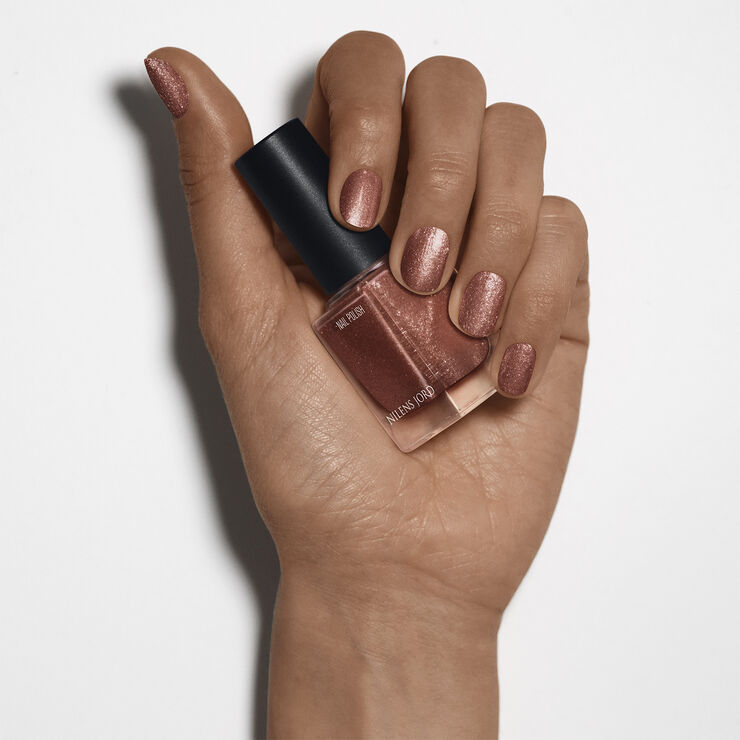 Nilens Jord Nail Polish Copper Glitter