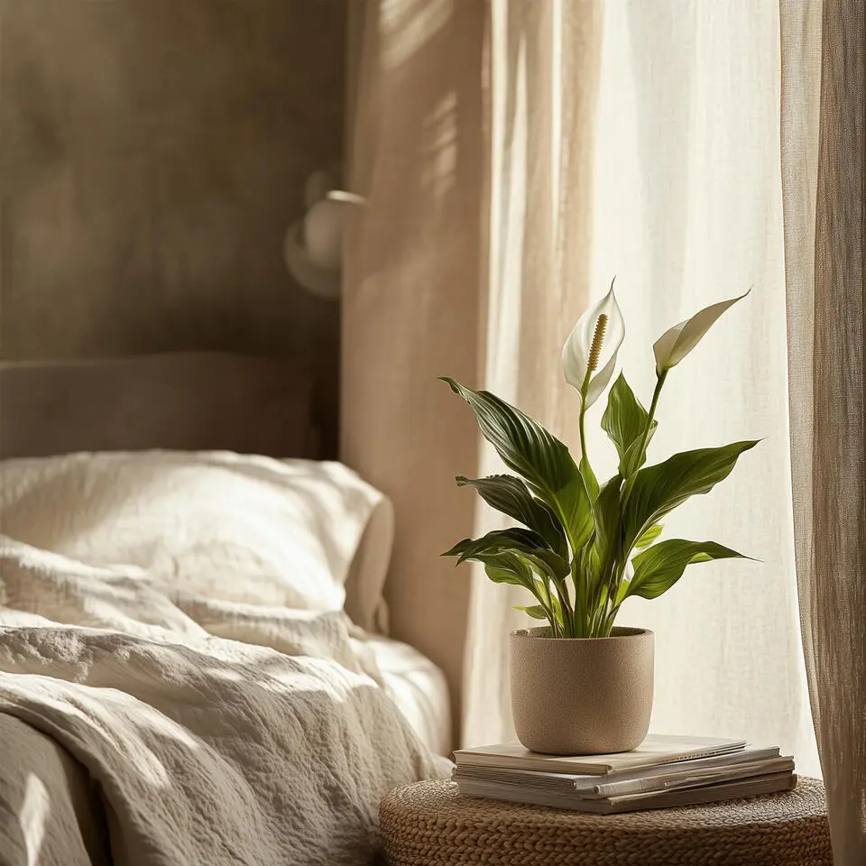 Lepelplant   Pokon - Set van 2 - Spathiphyllum 'Lima' - Hoogte 60-75cm - ⌀17cm