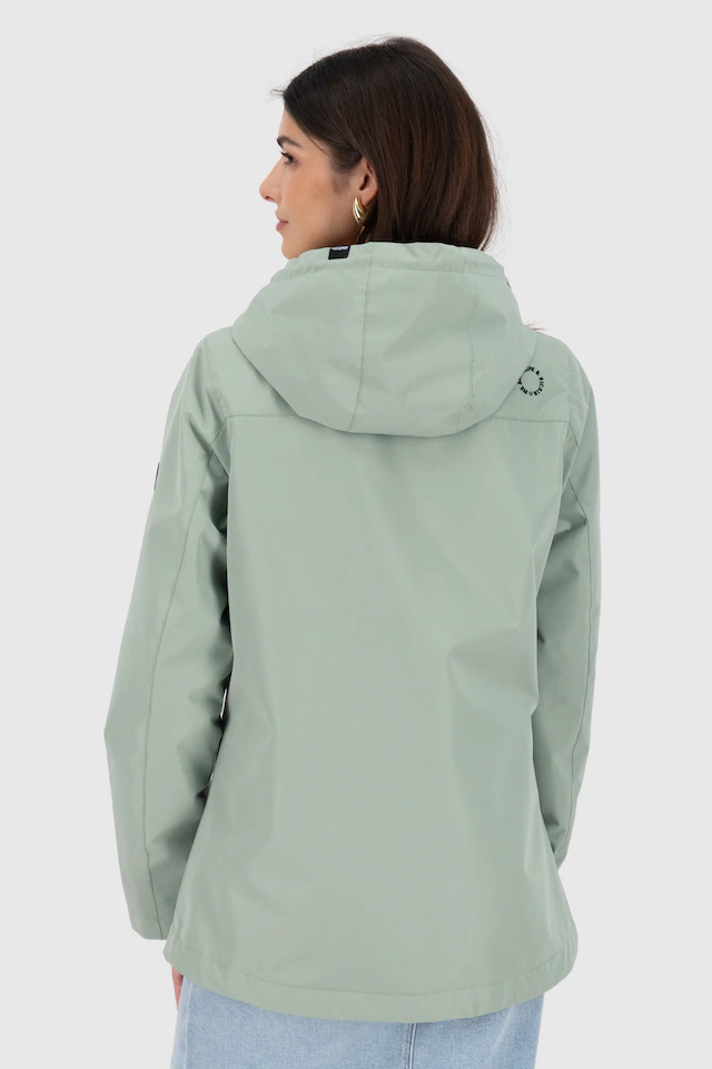 Alife & Kickin Outdoorjacke »LilouAKA« mit Kapuze leichte, taillierte Übergangsjacke mit verstellbarer Kapuze