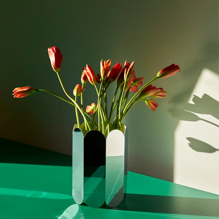 HAY - Arcs Vase L, mirror
