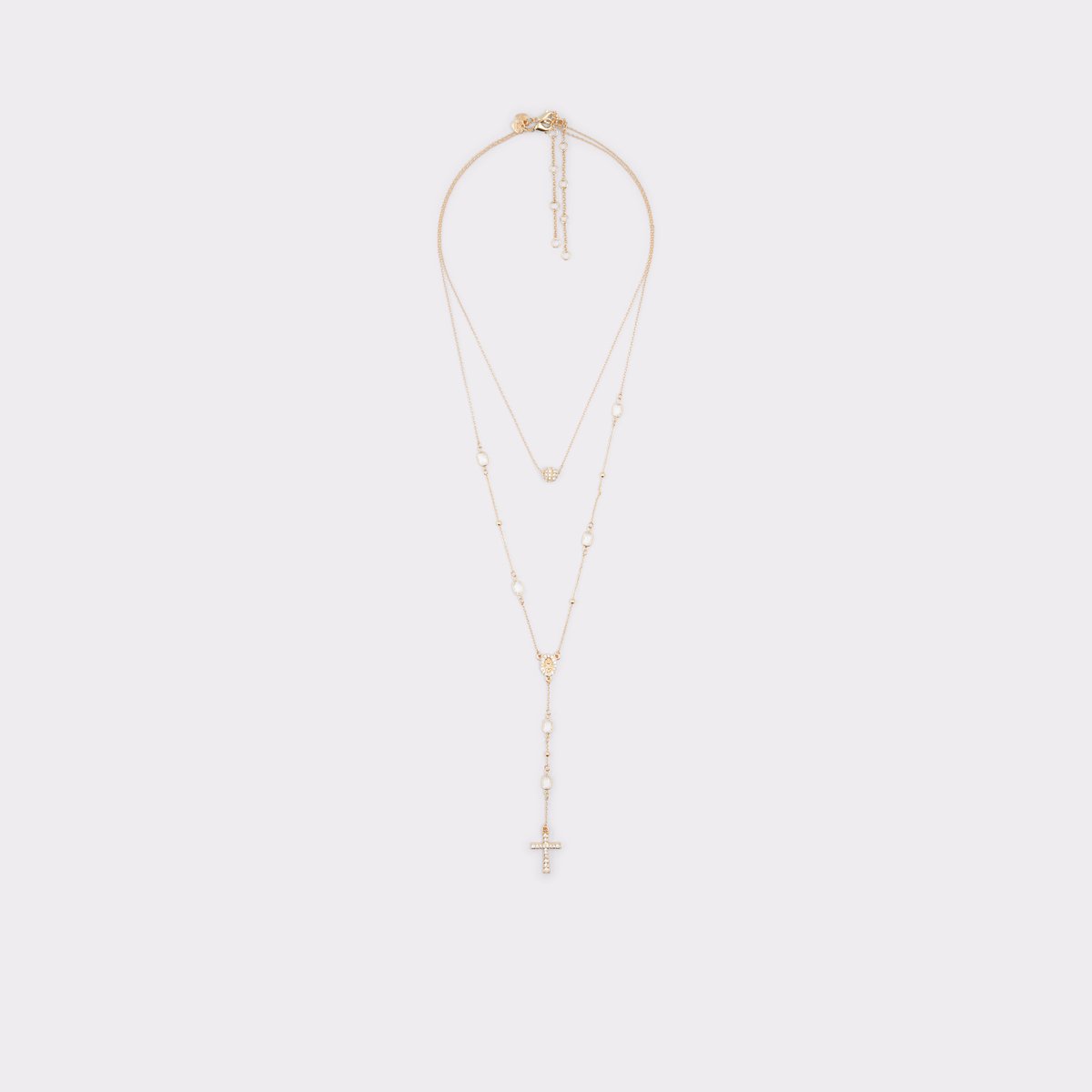 Aceranad Gold-Clear Multi Women Necklaces