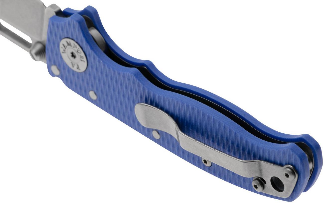Demko Knives AD20.5 Shark-Lock CPM 20CV Shark Foot AD205-20CV-BLUG10-SF Blue G10, zakmes