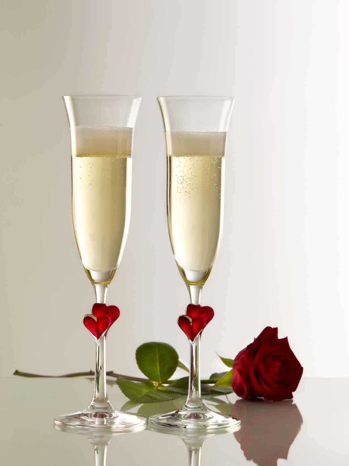 Stölzle Lausitz Champagnergläser L'Amour 175 ml 2er Set
