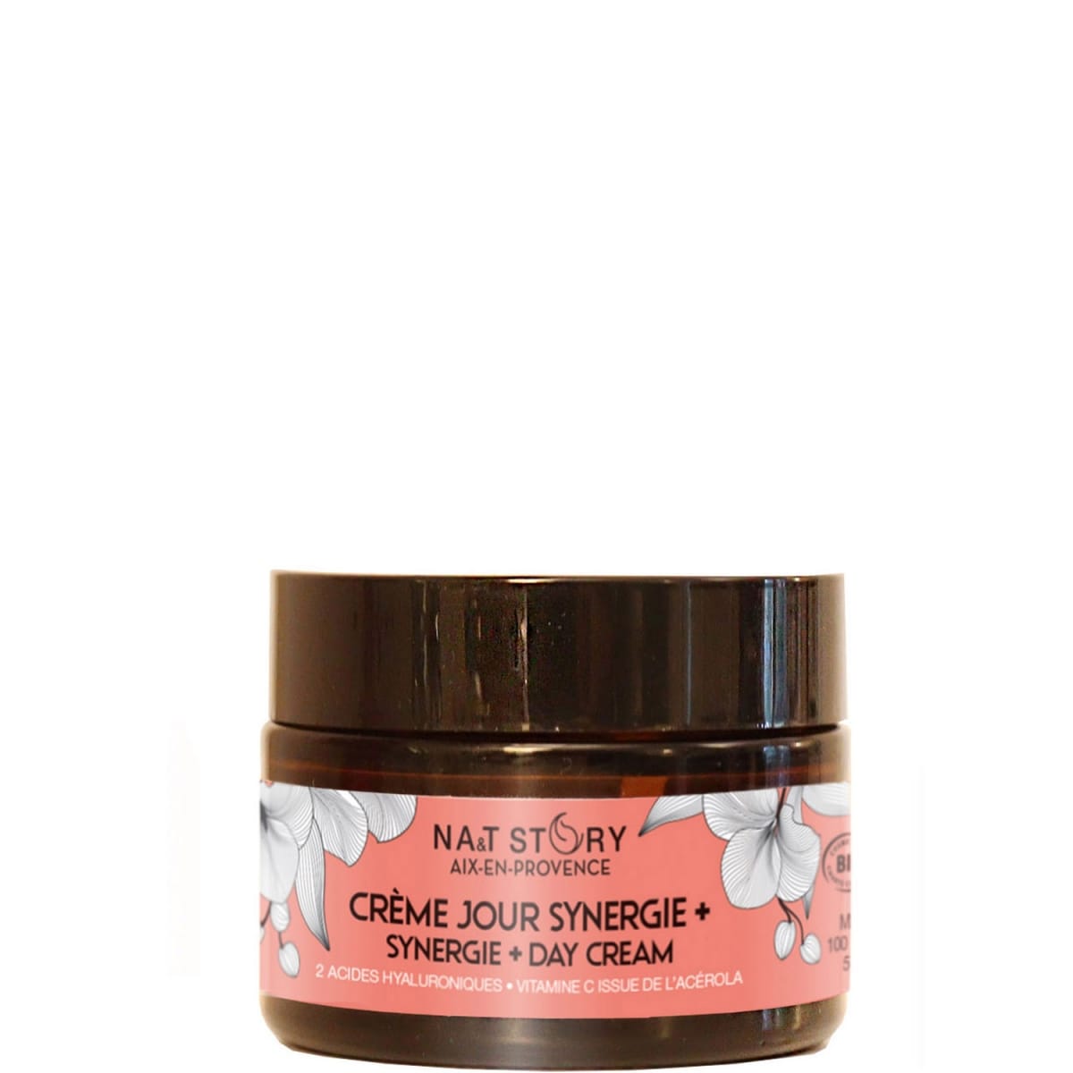 NA & T STORY Synergie + Crème Riche en Acide Hyaluronique et Vitamine C