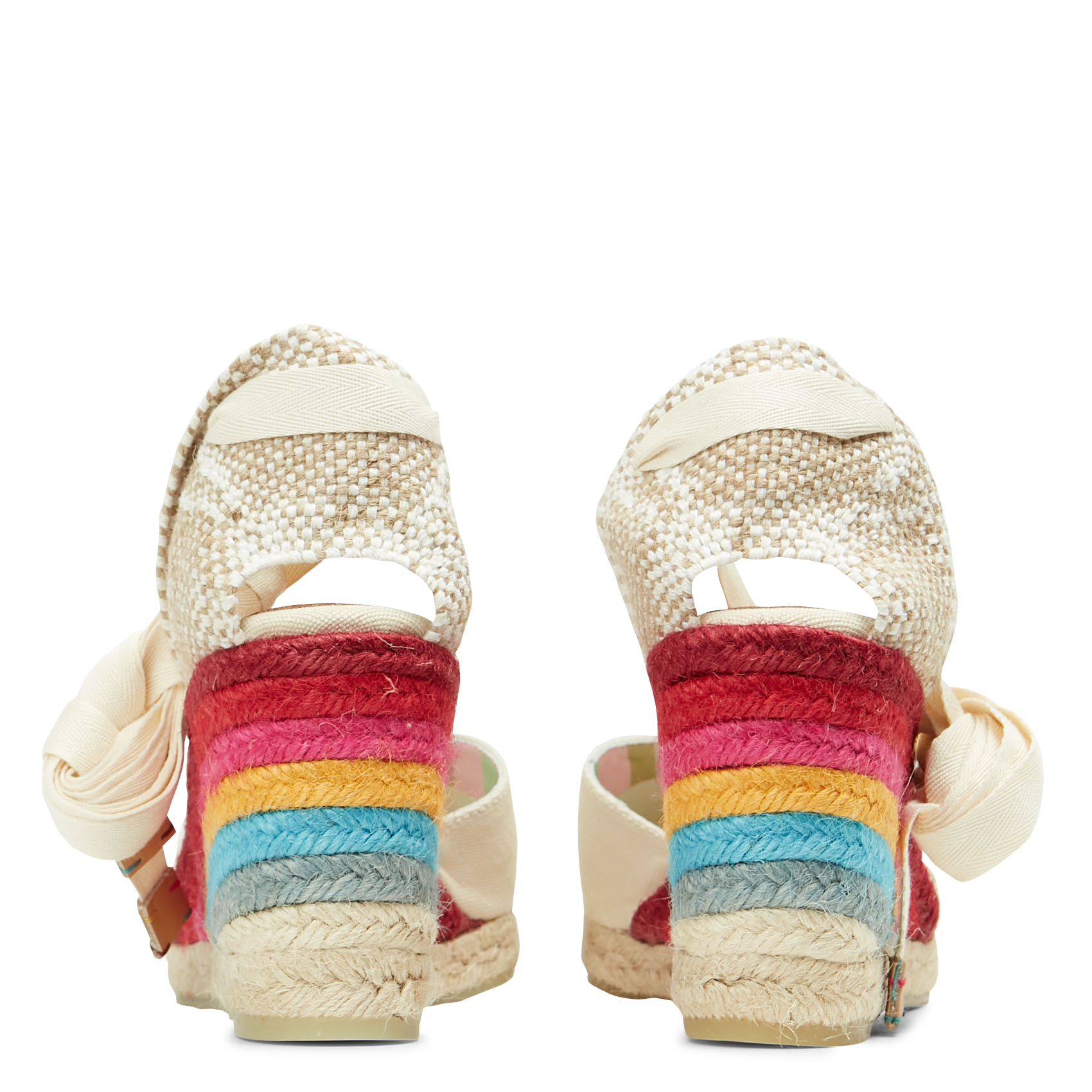 CARINA - Espadrilles compensées Castaner x Paul Smith | Beige