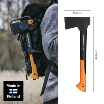 Fiskars universele bijl X10 S