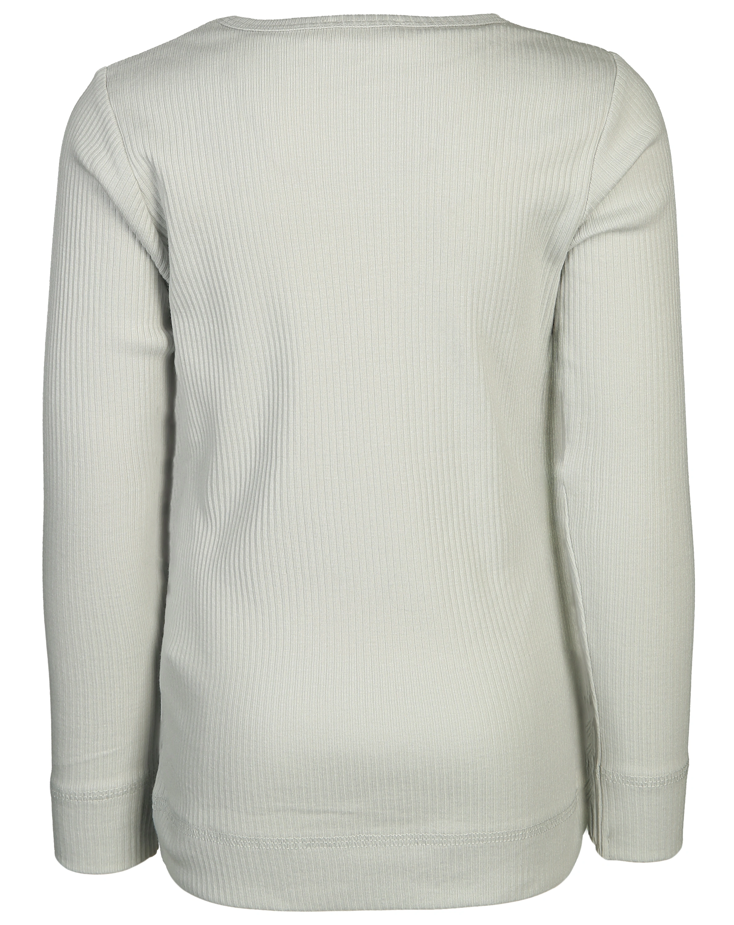 Langarmshirt PLAIN RIB in pale blue