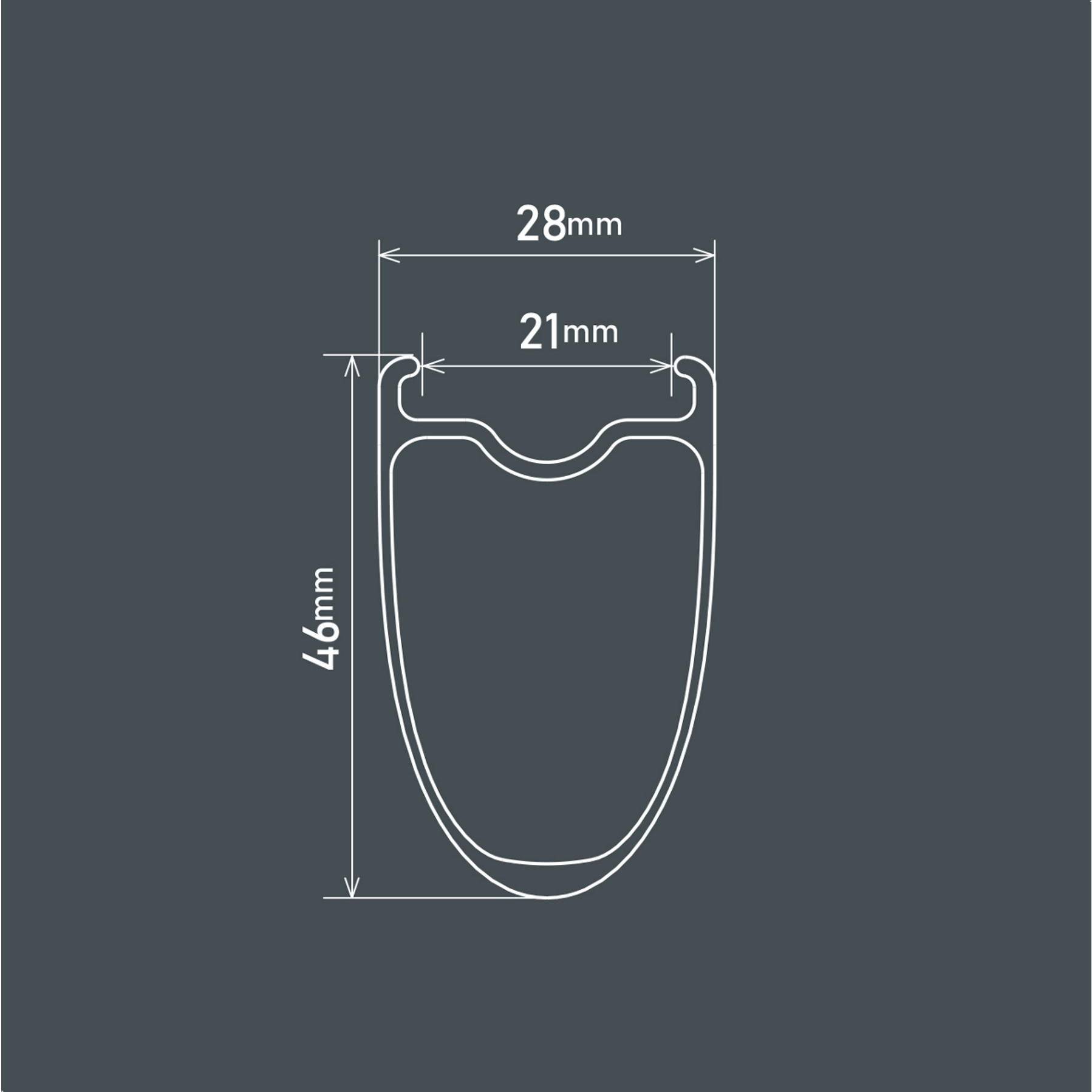 Shimano 105 RS710 C46 Racefiets Achterwiel