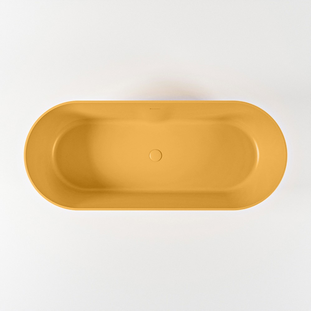 Mondiaz Noble vrijstaand bad 180x75cm kleur ocher