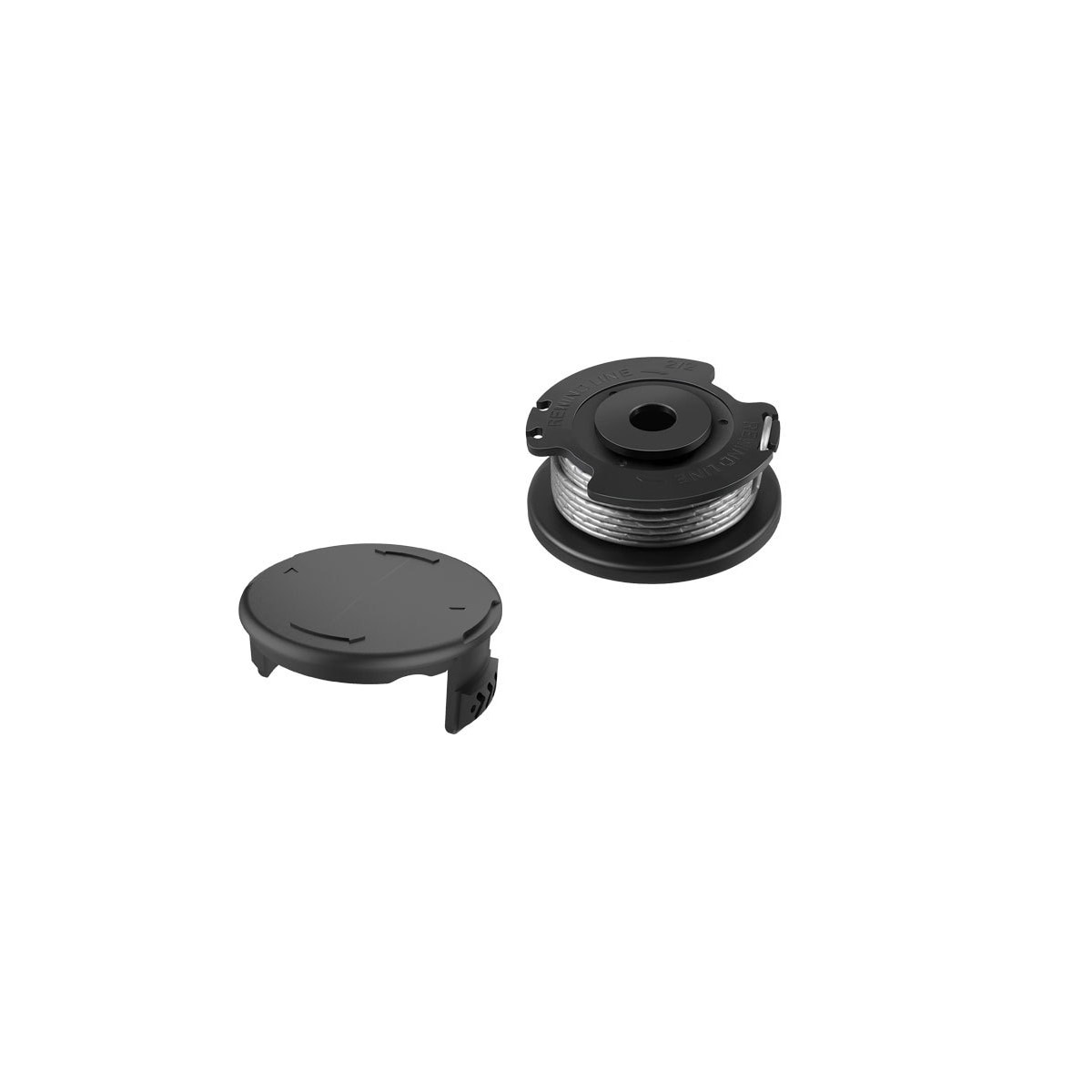 Trimmerspole for Bosch ART 23 SL/2300/23-28/26 SL/EASY gresstrimmer Sort