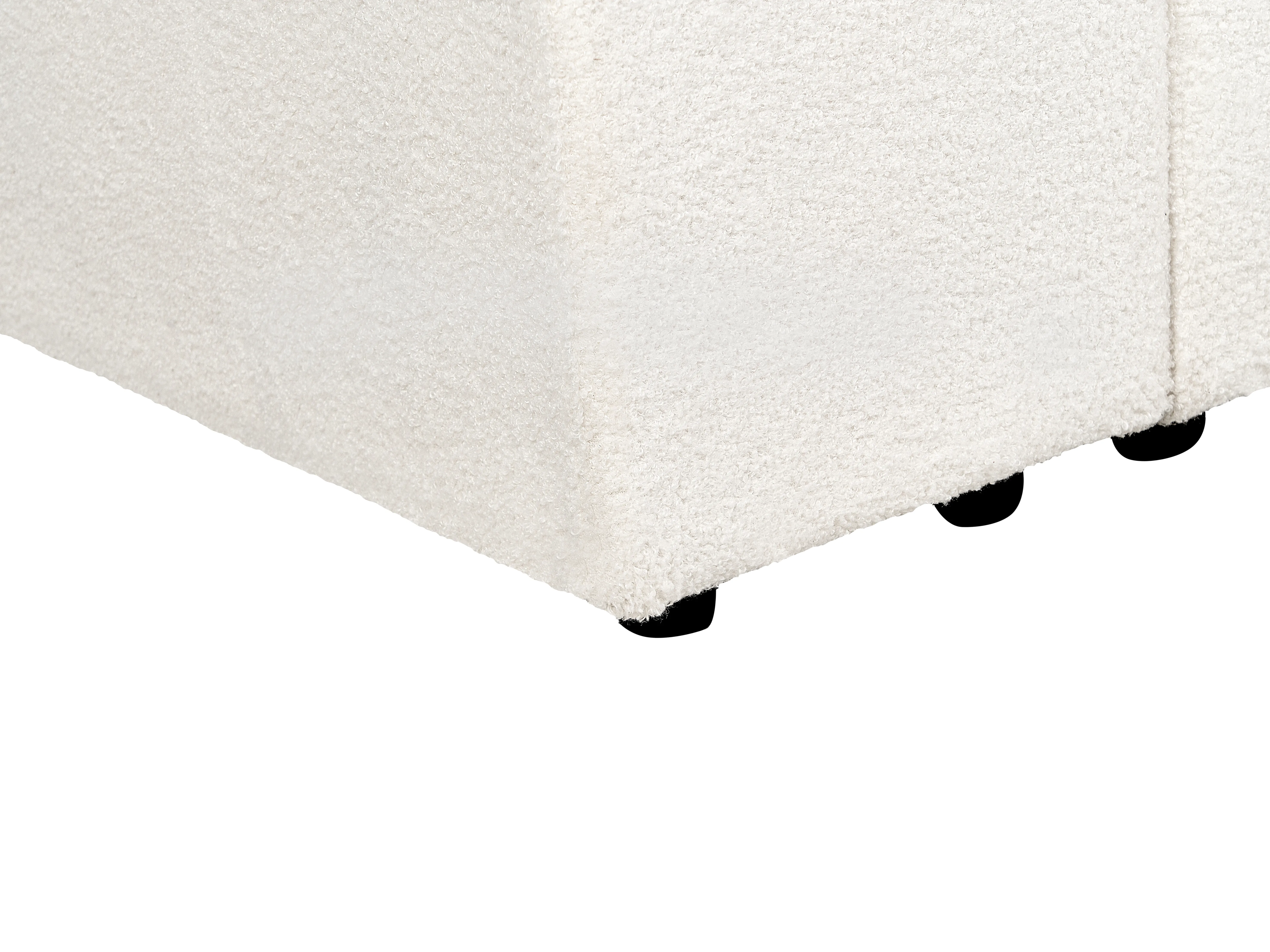 Modulaire bank 3-zits FALSTERBO Bouclé Wit