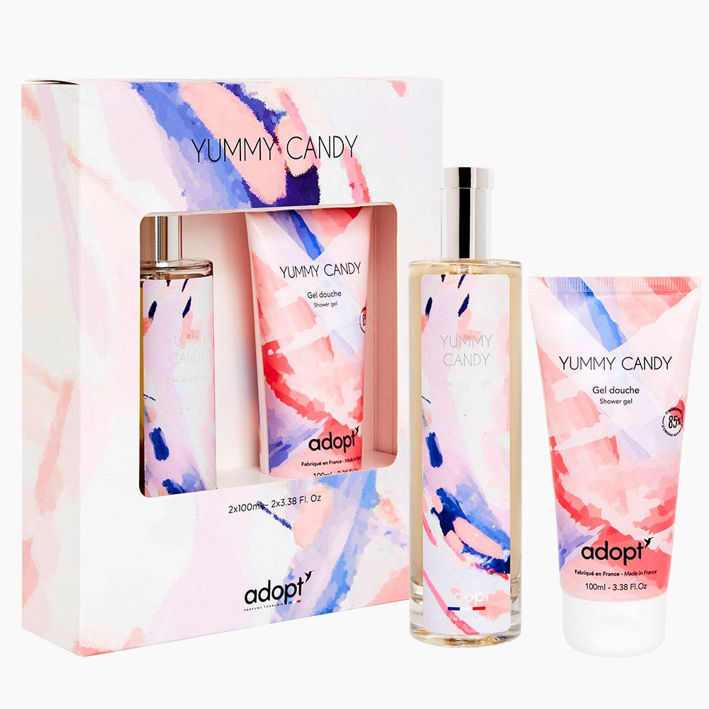 Yummy candy - Coffret eau de parfum 100ml + gel douche 100 ml