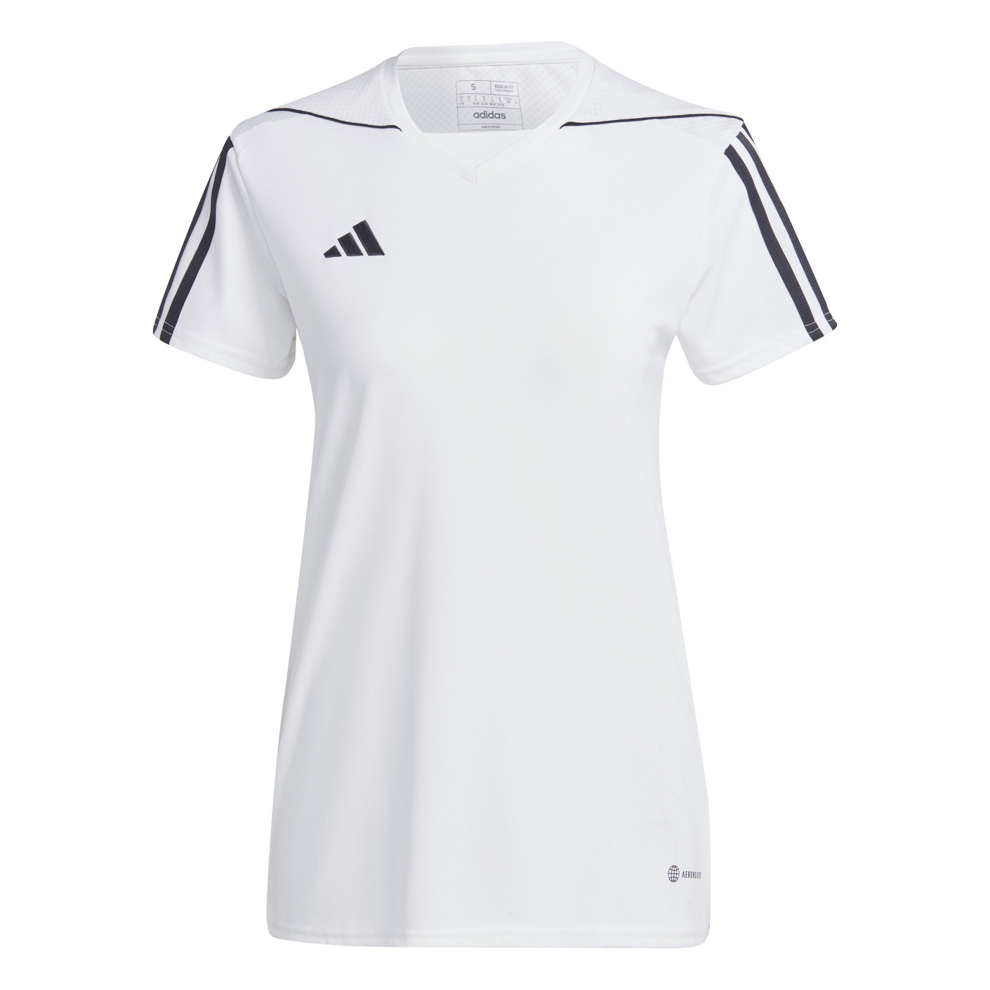 Adidas Tiro 23 League Voetbalshirt Dames Wit Zwart
