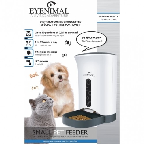 Alimentador automático para animais de estimação de pequeno porte
