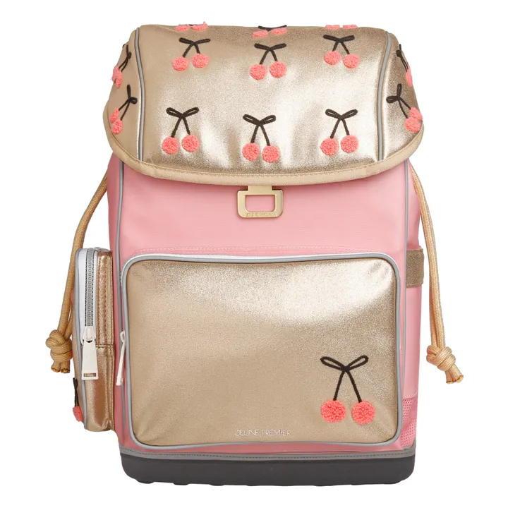Jeune Premier Sac à Dos Ergomaxx Cherry Pompon | Doré