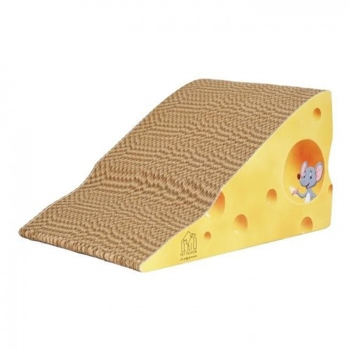 Arranhador de papelão bege para gatos da Pet Design Gruyere.
