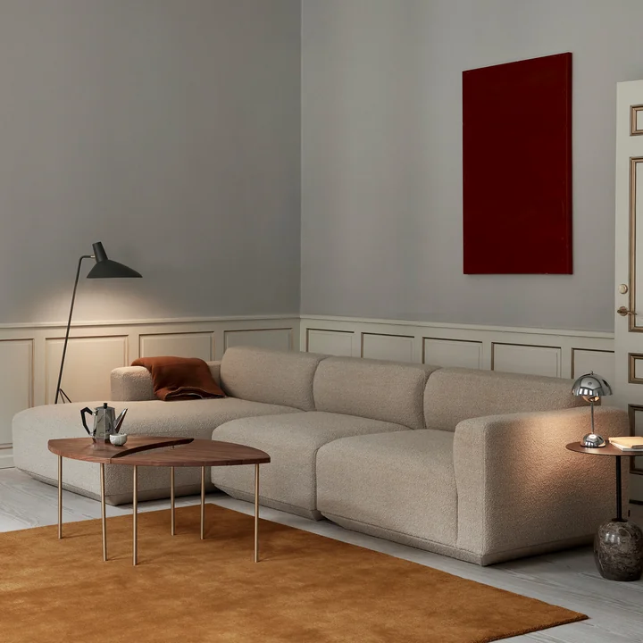 &Tradition - Develius Sofa, Konfiguration D, beige (Karakorum 003)