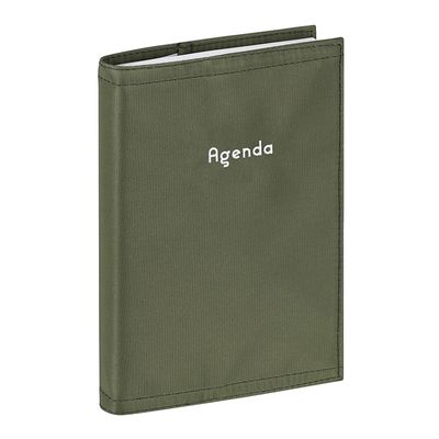 Agenda Bombers - 1 jour par page - 12 x 18 cm - kaki ou bleu - Viquel
