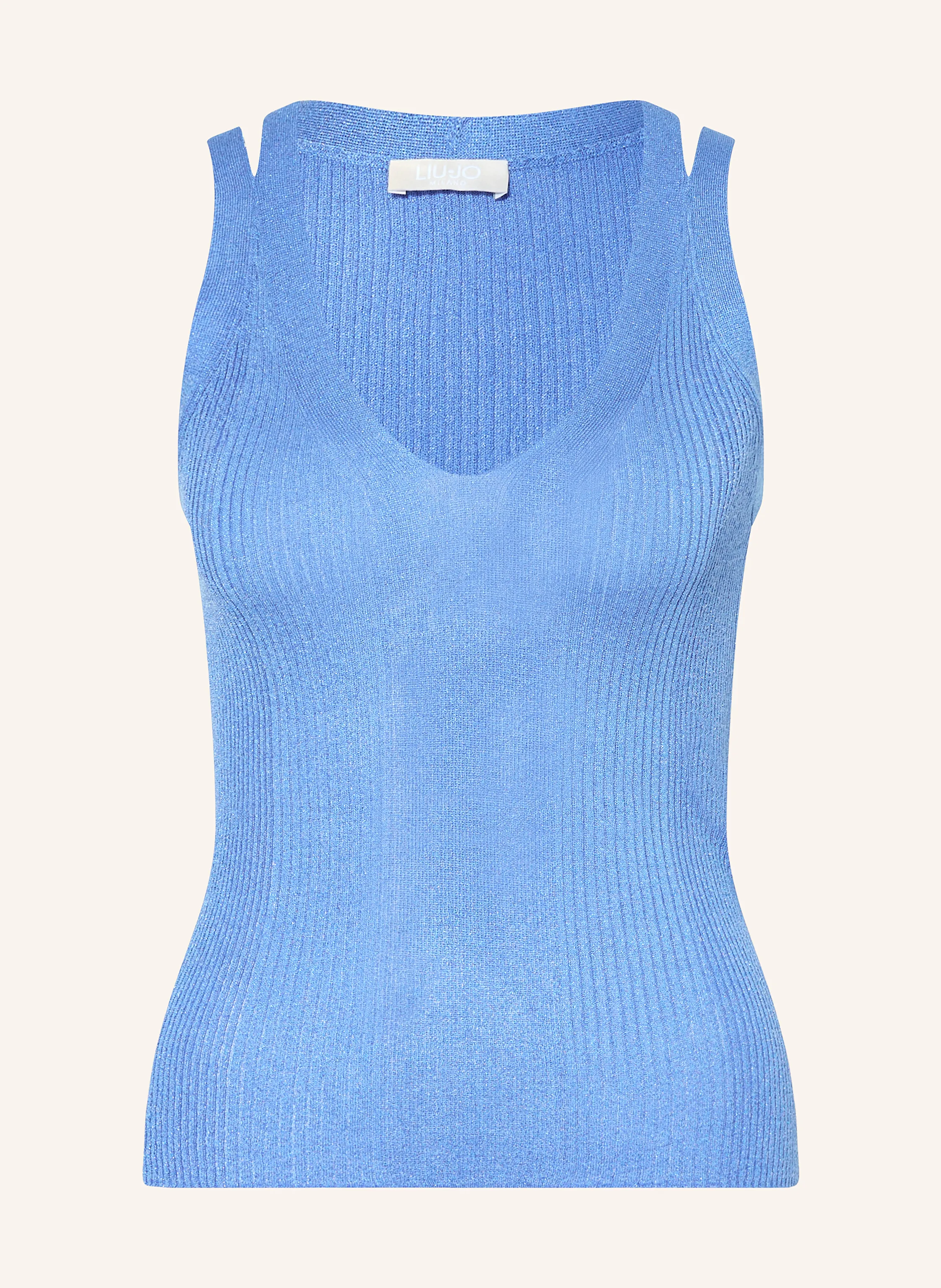 LIU JO Stricktop mit Glitzergarn