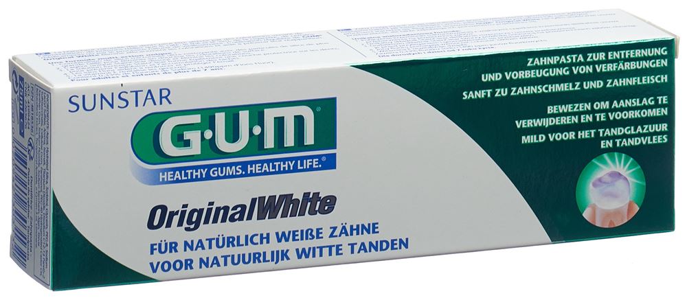 GUM OriginalWhite Zahnpasta Paste 75 ml