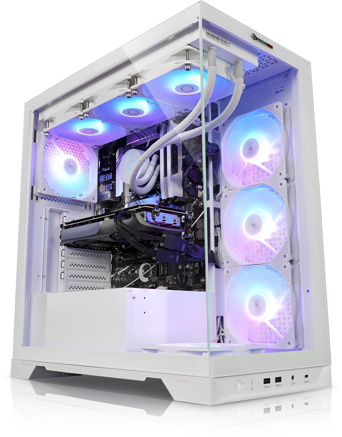 Gaming PC Invader VII AMD Ryzen 9 7950X3D, 64GB DDR5, AMD Radeon RX 7900 XTX 24 GB, 4TB SSD, Windows 11