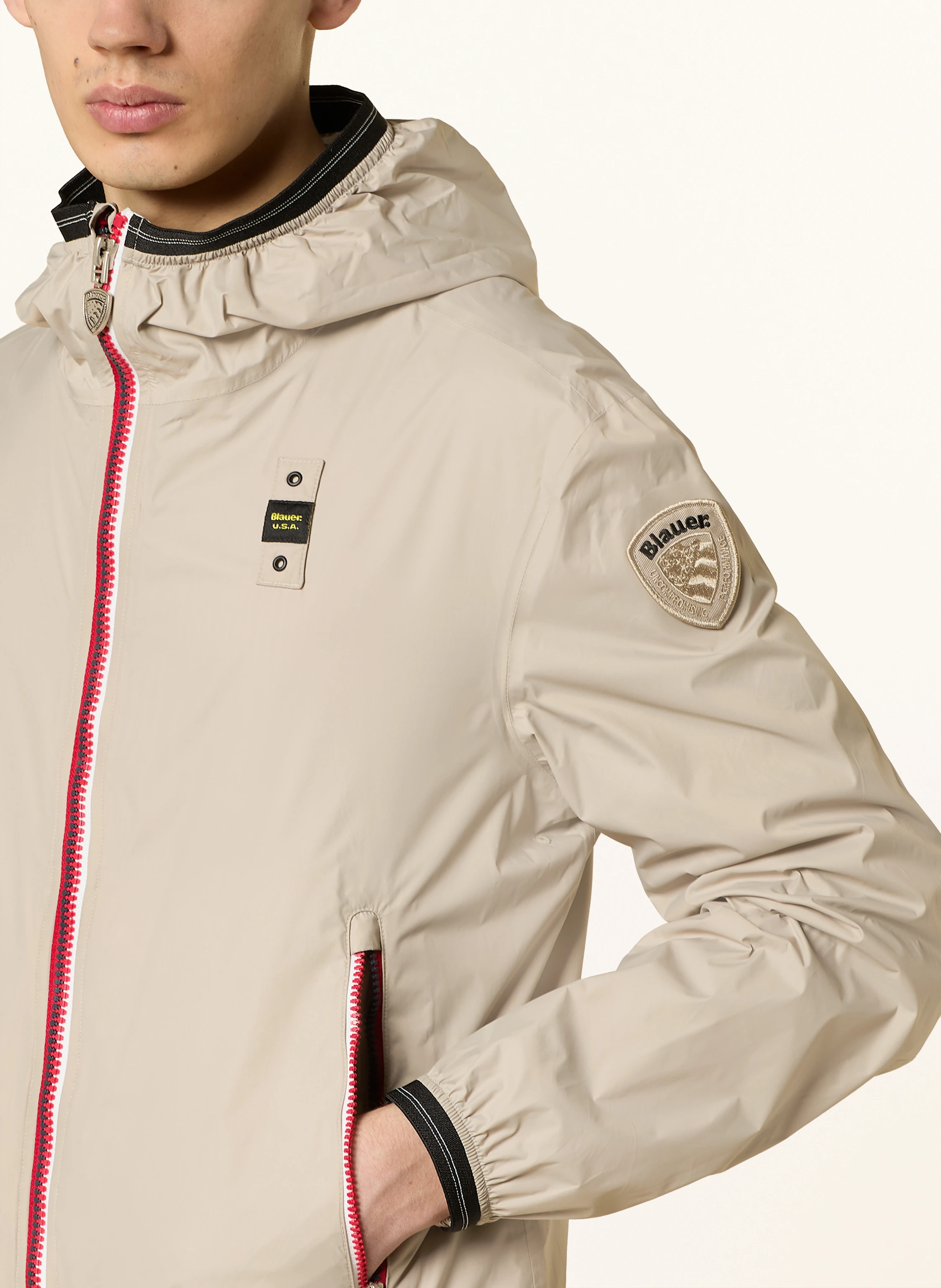 Blauer Windbreaker DODGE