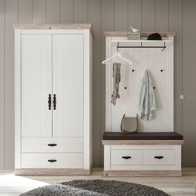 Home affaire Garderobenschrank »Florenz« Höhe ca, 200 cm