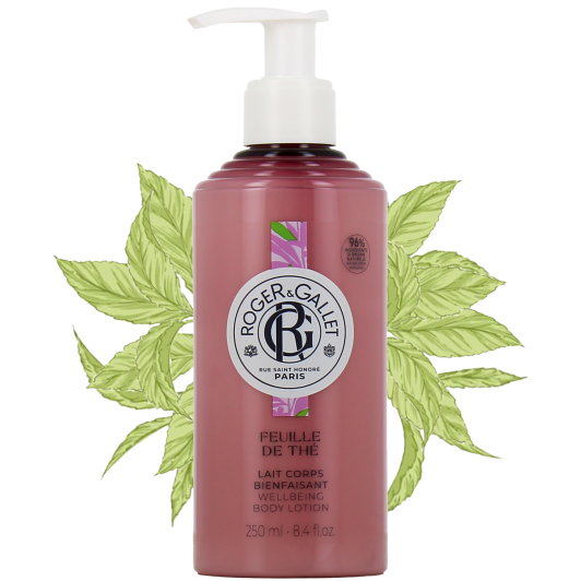 Roger Gallet lait corps parfumé Feuille de Thé - Soin hydratant