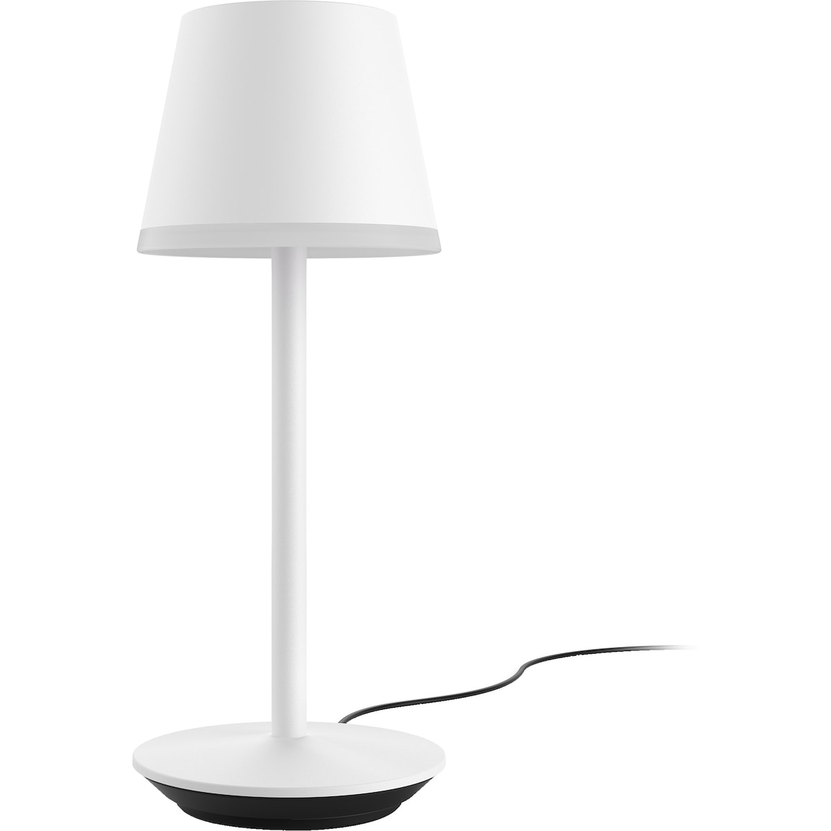 Philips Hue Go bærbar bordlampe (hvit)