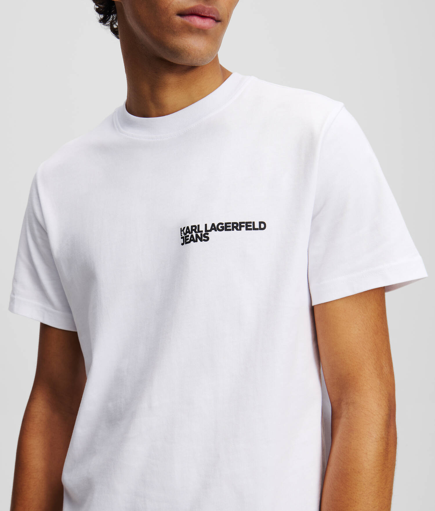 T-SHIRT AJUSTÉ - Blanc