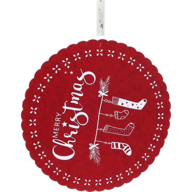 Platzset - Merry Christmas - Ø ca. 35 cm - 1 Stück