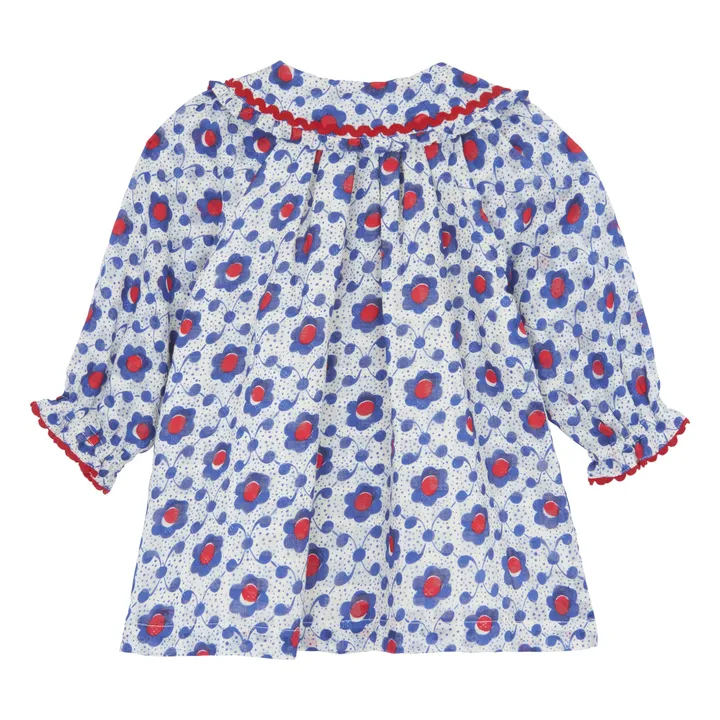Bonton Robe à Fleurs Heidi | Bleu