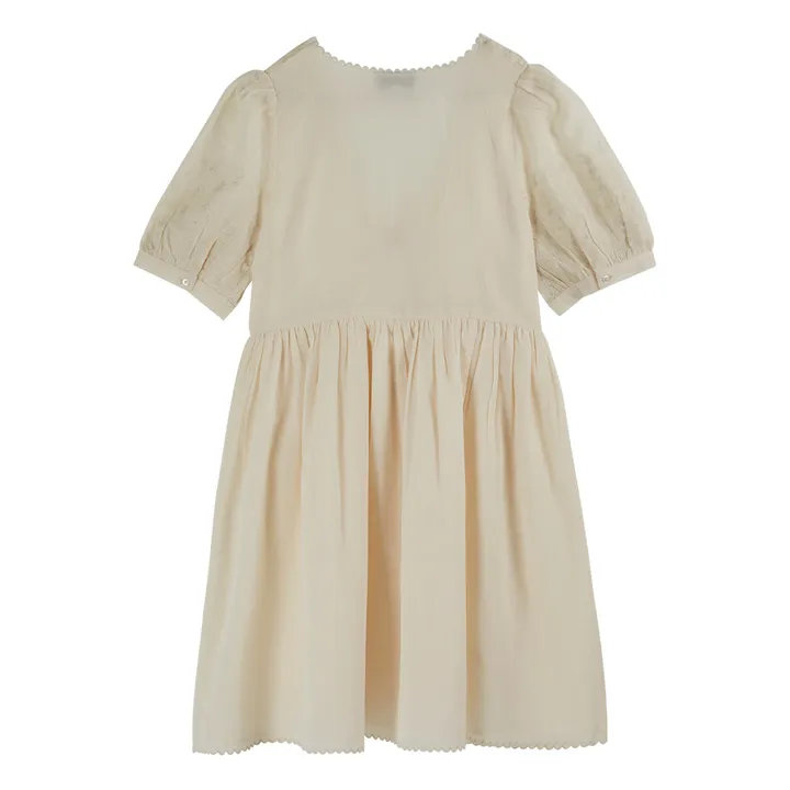 Emile et Ida Robe Ziele Brodée - Collection Femme | Ecru