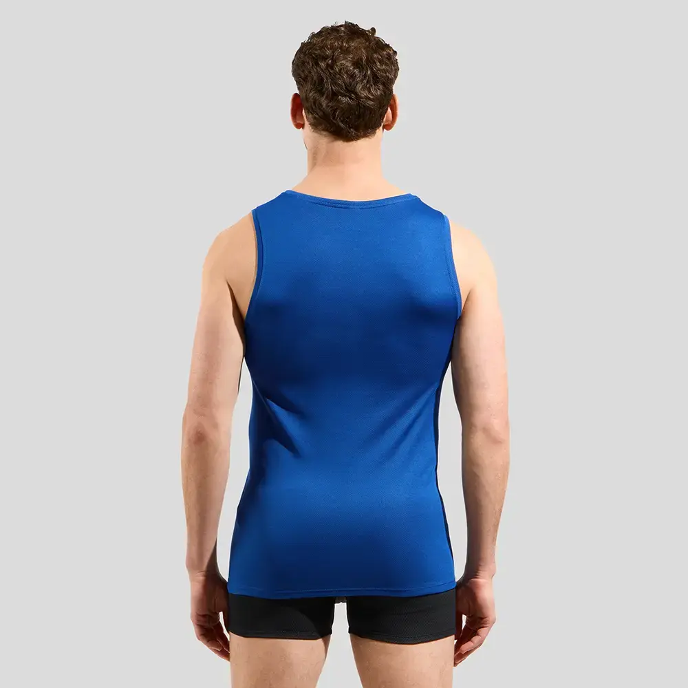 Odlo Active F-Dry Light Eco Ondershirt Zonder Mouwen Blauw Heren