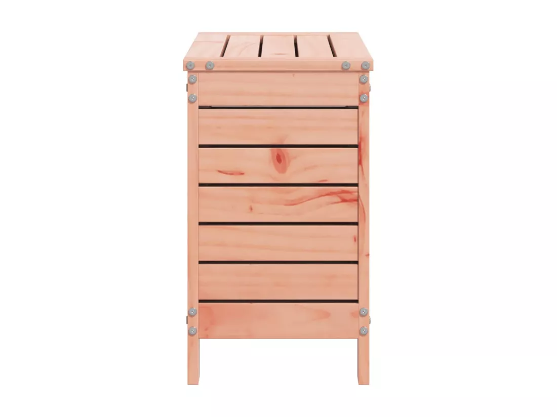 Repose-pied de jardin 62x31,5x52 cm bois massif de douglas