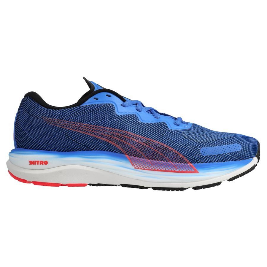 PUMA Chaussures de Running Velocity Nitro 2 - Bleu/Fire Orchid
