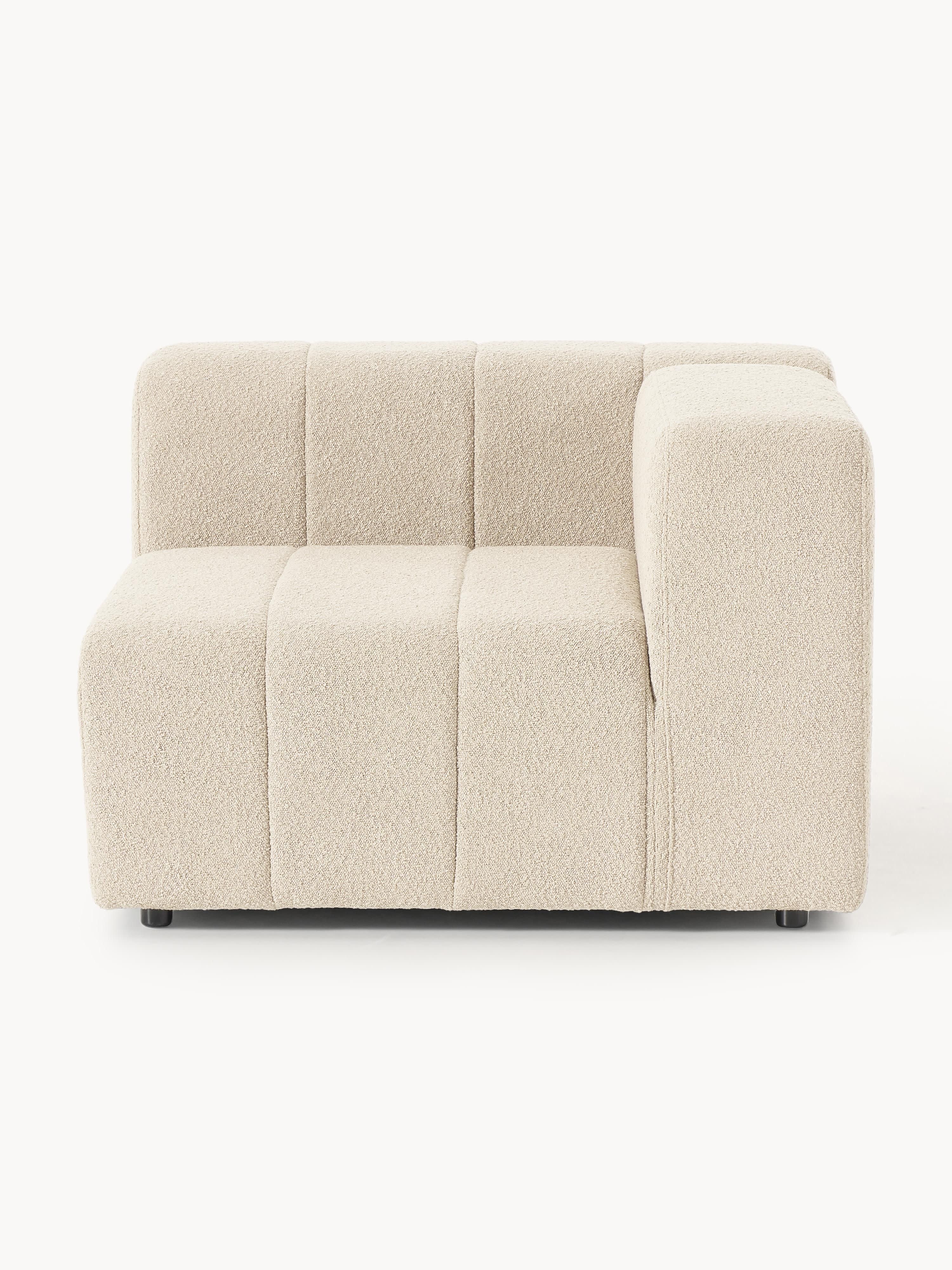 Bouclé hoekmodule Lena